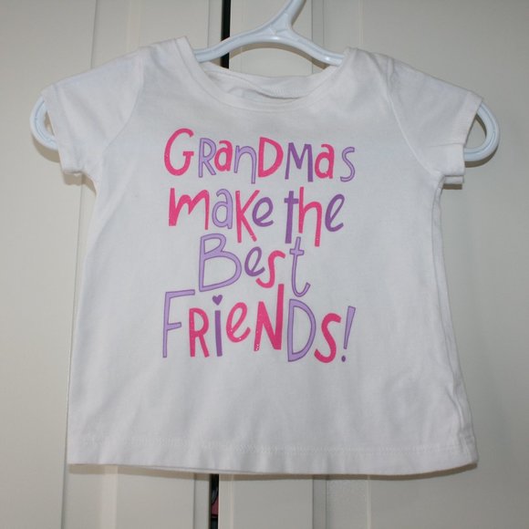 3/$20 Baby girl t-shirt grandmother heart 6 months - Picture 2 of 8